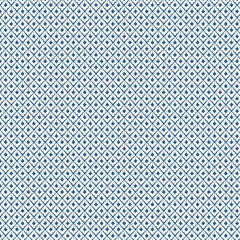 Blue & White Pattern Tiles Pattern - 673660344