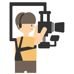 Film Production Crew Characters