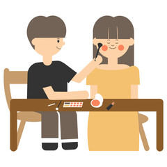 Make Up Artist Characters