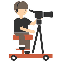 Film Production Crew Characters