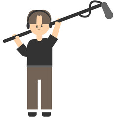 Film Production Crew Characters