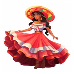 Fototapeta premium Bolivia Pollera icon 
