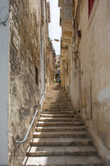 Fototapeta na wymiar Places in the city of Valletta, Malta