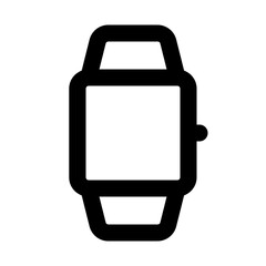 clock line icon