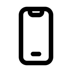 smartphone line icon