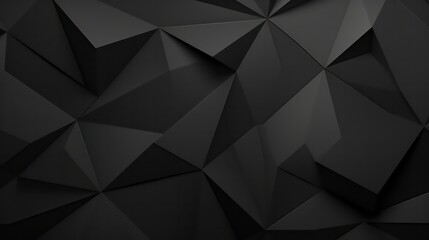 Fototapeta premium Black white dark gray abstract background. Geometric pattern shape. Line triangle polygon angle. Template. Presentation