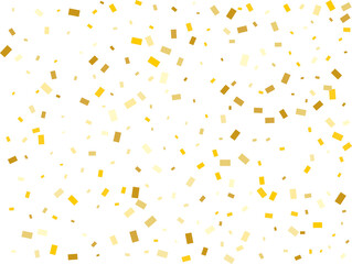 Luxury Gold Rectangular Confetti