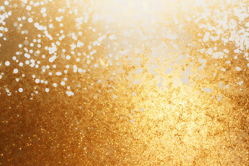 Christmas Golden Luxury Glitter Background