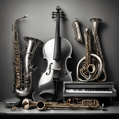 musical instrument graphics