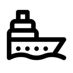 ship line icon