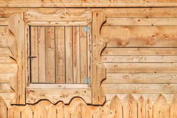 Horse farm stable wooden window shutters