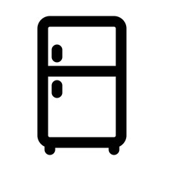 refrigerator line icon