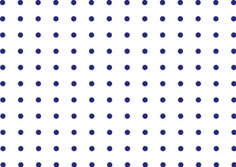 pattern with blue polka dots