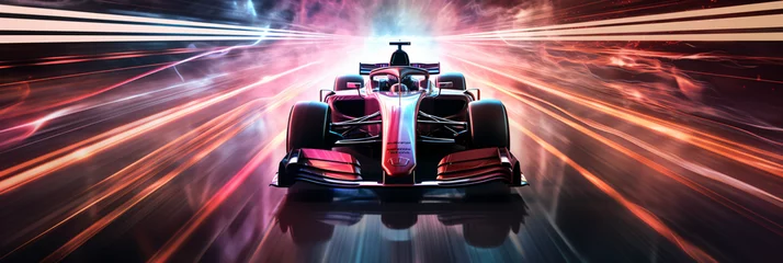 Poster Auto sport Formula 1 f1. Fast movement © Jafger