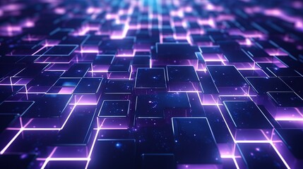 Obraz premium Abstract background with stars. AI generated art illustration.