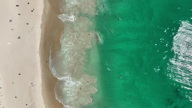 City Beach Perth WA Australia - Waves crashing