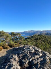 Hiking Trial Breistein Mount Lia, Erviknipa and Hetelviksåta Bergen Norway