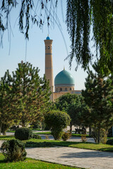 Detail of the Hazrati Imam Mosque in Tashkent, Uzbekistan.