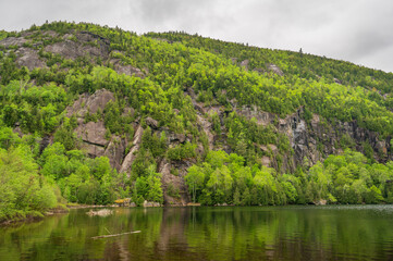 Fototapeta na wymiar Rugged Lush Landscape of Adirondack Park
