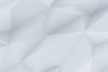 Chic grey triangular forms intersect, creating a clean, geometric 3d pattern background