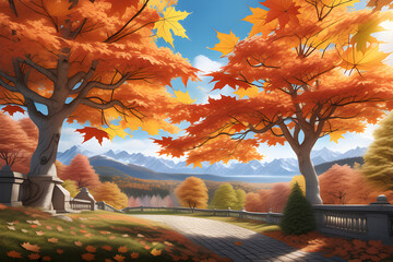 Please draw a lot of maple trees.
Generative AI