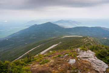 Fototapeta na wymiar Whiteface Mountain in the Adirondacks, New York State