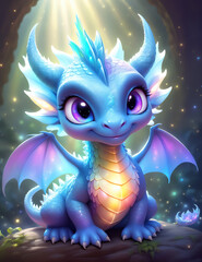 fantasy baby dragon