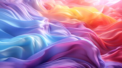 Obraz premium Colorful abstract background with waves