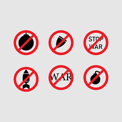icon design stop war save palestine no rocket, no war, no genosida