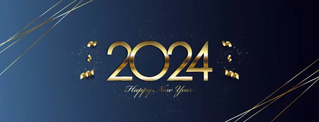 Fotobehang 2024 Happy New Year © MH