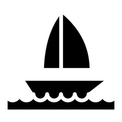 sailboat glyph