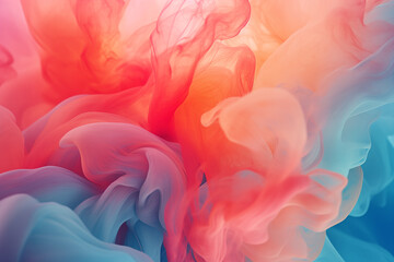 Fototapeta premium abstract background of multicolored smoke