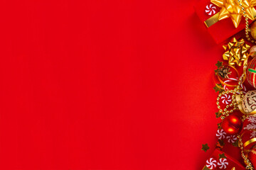 Christmas and New Year background