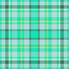 Texture background seamless of vector pattern check with a tartan plaid fabric textile.