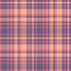 Textile pattern seamless of plaid background fabric with a vector tartan texture check.