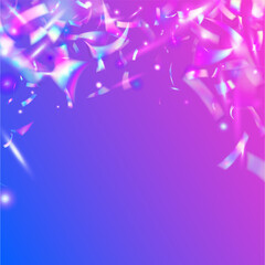 Birthday Glitter. Luxury Art. Kaleidoscope Effect. Glamour Foil. Purple Party Background. Glitch Texture. Laser Burst. Metal Multicolor Illustration. Pink Birthday Glitter