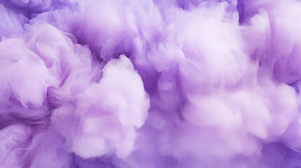Fototapeta premium Violet cotton candy background. Candy floss texture. Generative AI