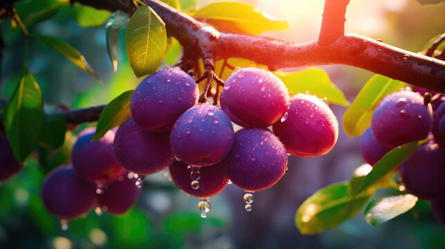 Prunus cacomelia The Cherry Plum of Summer Gardens