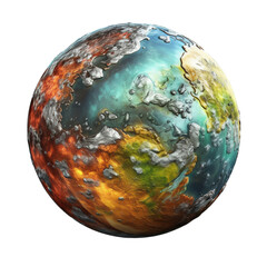 Celestial Sphere: Planet in Vivid 2D
