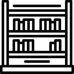 Bookshelf Icon