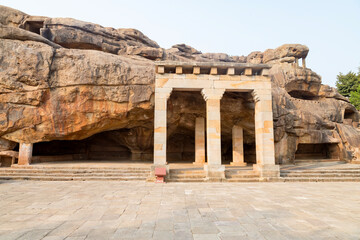 Fototapeta premium Rani Gumpha or cave of the queen