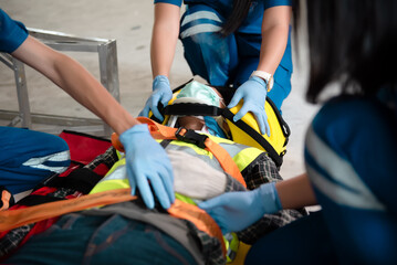 First aid for injuries from accidents in construction work, Loss of feeling or normal movement and...