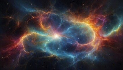 bright space background