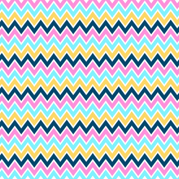 cute colorful tribal lines zigzag chevron beautiful pattern geometric background