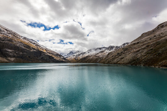 Lake Moiry in Switzerland
