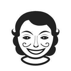 person with a smile