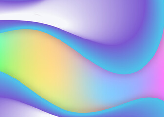 Liquid fluid background with dynamic elements and shapes.