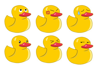 アヒルのおもちゃセット