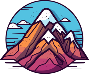 Mountain illustration 