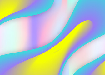 Fluid dynamic background with liquid shapes and elements.